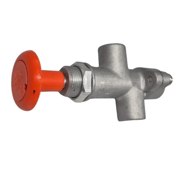 016-TPL Valvula de Acionamento Push Pull Puxador Laranja