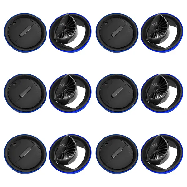 6 Direcionadores Difusor Ar Climatizador Resfriar Inspire S8