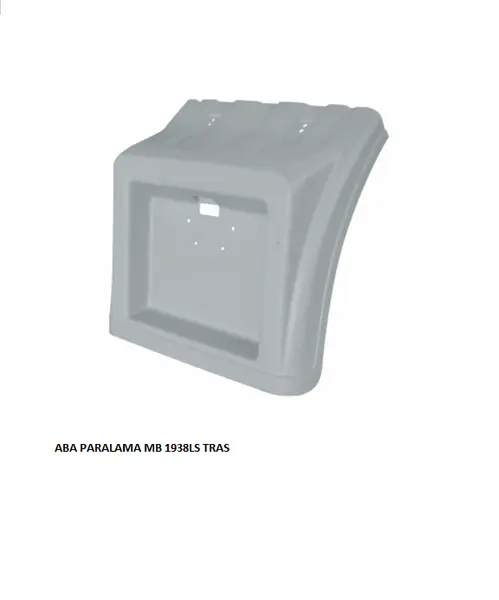 Aba Paralama MB 1938LS Tras 69652074195 — 69652074195