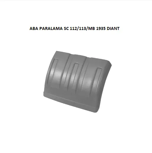 Aba Paralama Sc 112/113/MB 1935 Diant Cinza