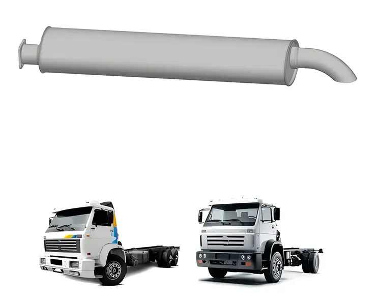 Abafador Escapamento Vertical para Ford Cargo