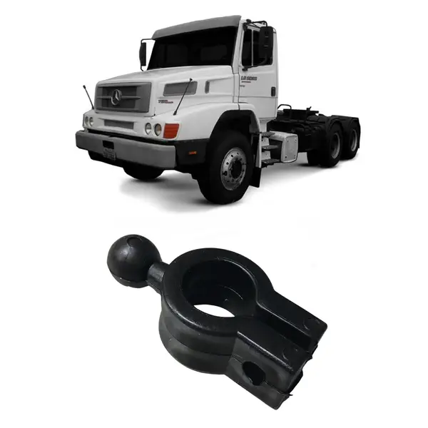 Abracadeira Suporte Espelho Caminhão MB HPN ( c/ Esfera )