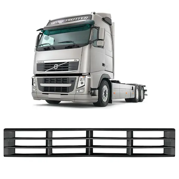 Acabamento Central Externo Grade Inferior Volvo FH 2010 2014