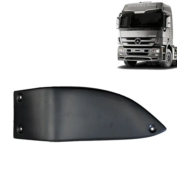 Acabamento Centro Spoiler Para-Choque para MB Actros até 2015 Lado Esquerdo