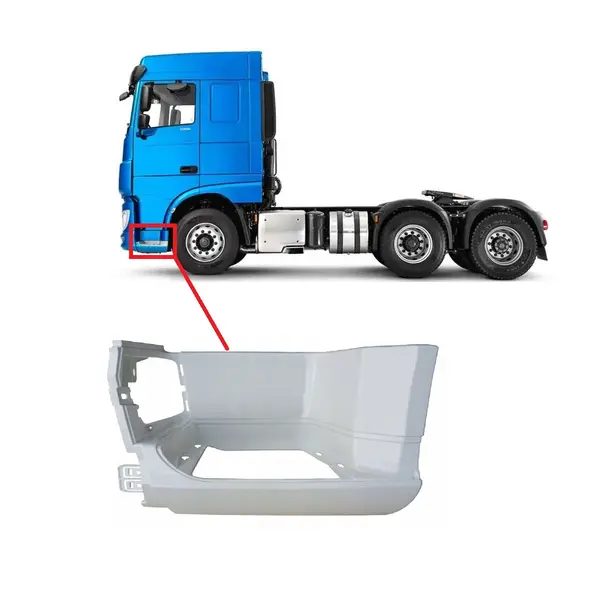 Acabamento Estribo Esquerdo para DAF XF 2020