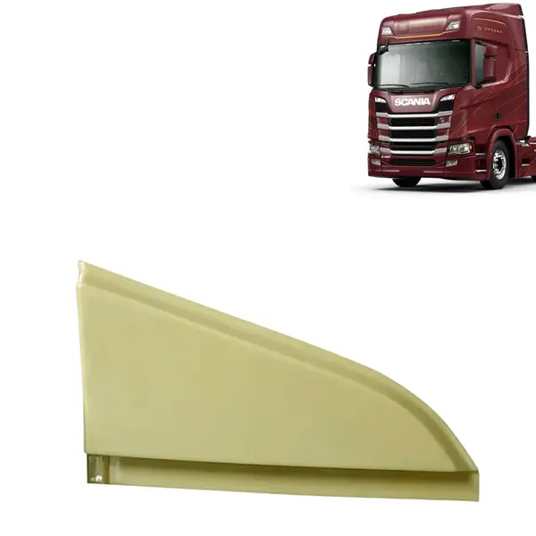 Acabamento Inferior Grade Para-Choque para Caminhão Scania NTG Após 2019 Lado Esquerdo