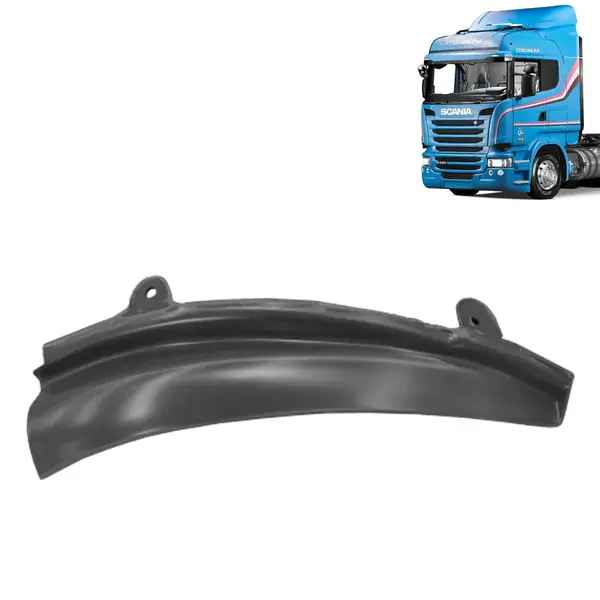 Acabamento Interno Defletor Coluna Para Caminhão Scania Cabine G Lado Esquerdo