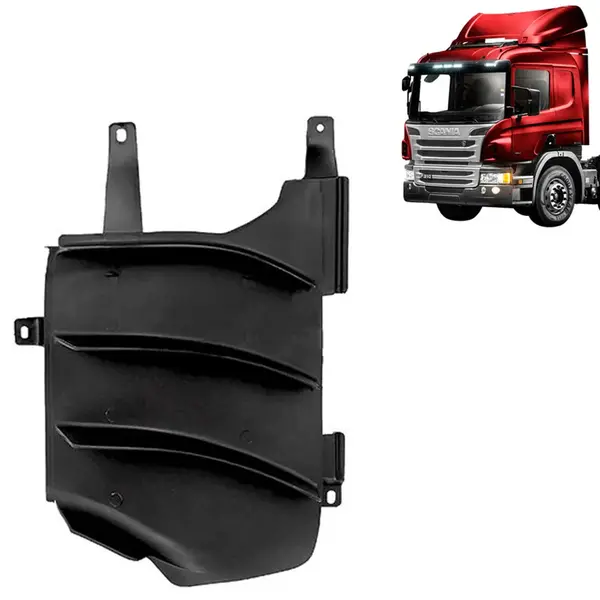 Acabamento Interno Defletor Coluna para Caminhão Scania P S5 Lado Esquerdo