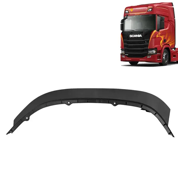 Acabamento Interno Para-Lama Superior Cabine para Caminhão Scania NTG Lado Esquerdo