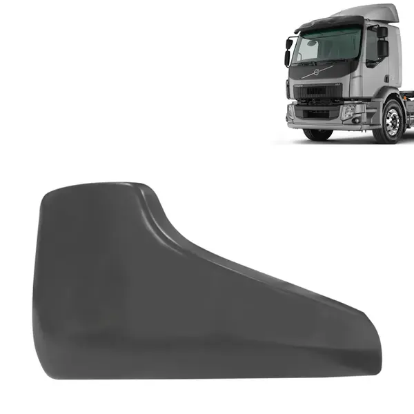 Acabamento Para-Choque para Volvo VM 2014 á 2019 Com abertura para Farolete Lado Direito