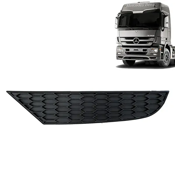 Acabamento Ponteira Spoiler Para-Choque para MB Actros até 2015 Lado Esquerdo