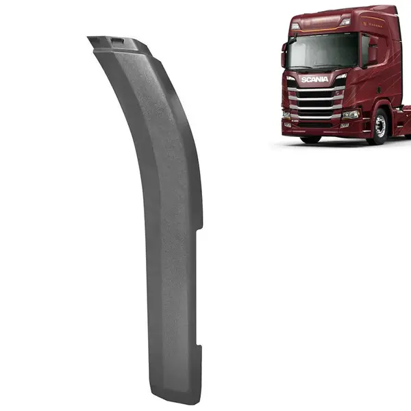 Acabamento Traseiro Para-Lama Cabine para Caminhão Scania NTG Lado Esquerdo