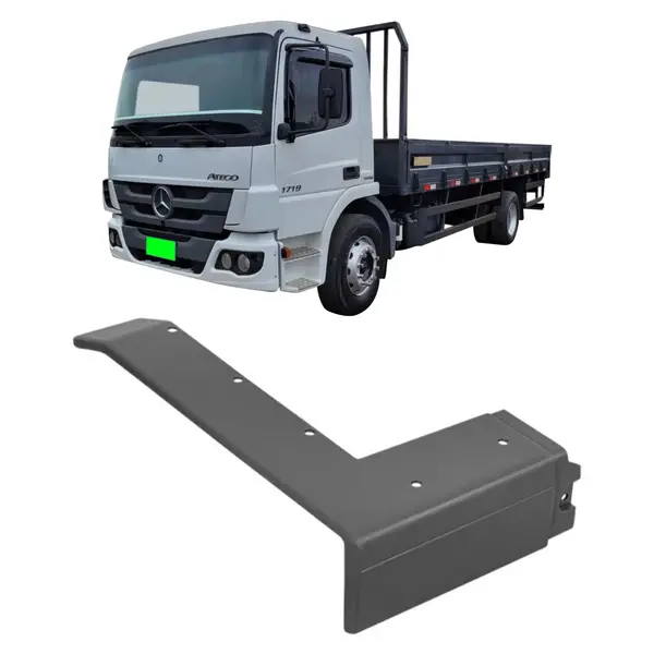 Acabamento Traseiro Paralama para Cabine Simples Mercedes Benz Atego L/D