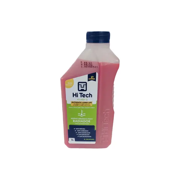 Aditivo Radiador Monoglicol com Glicerina Anticongelante 1LT Rosa