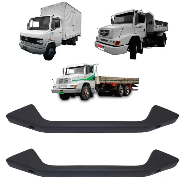 Alça de Apoio para Teto Caminhão Mercedes Benz MB 710 1620 1418 2318 - Par Grande