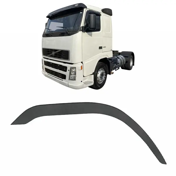 Alongador de Paralama Direito em Plástico para Volvo FH FM 2004 a 2014