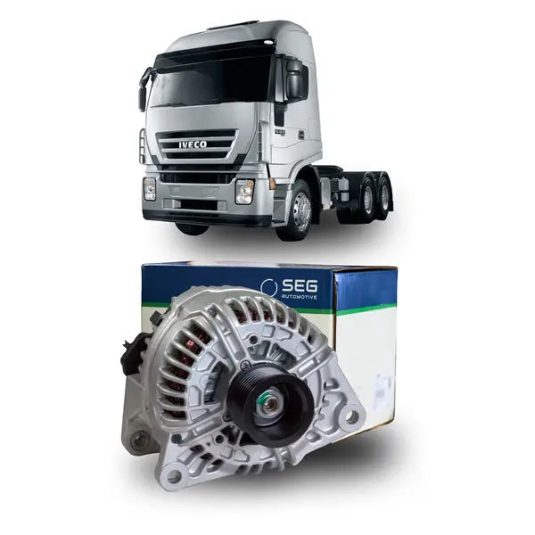 Alternador para Iveco Tector 170E28 240E28 310E28 — 4892320