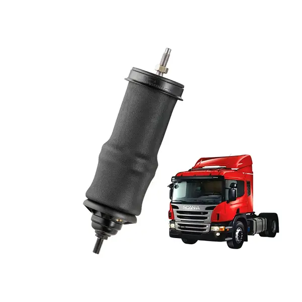 Amortecedor Dianteiro Cabine com Bolsa Scania S4 S5 até 2011