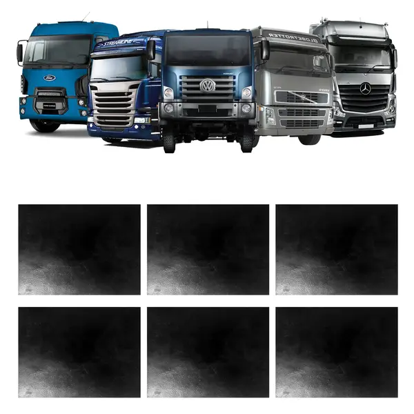 Aparabarro Caminhão Carreta Universal 60X80 sem Suporte 6PÇS