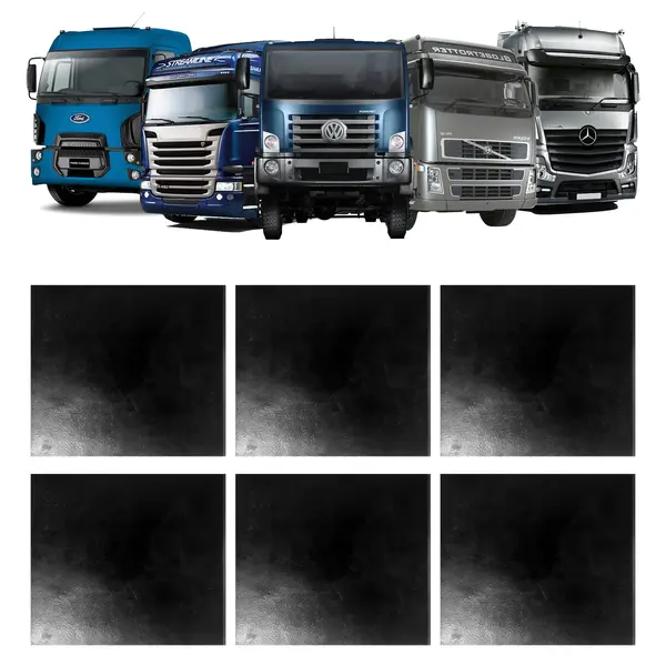 Aparabarro Caminhão Carreta Universal 70X60 sem Suporte 6PÇS