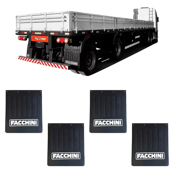 Aparabarro Original Carreta Facchini Truck 790X600MM 4PÇS