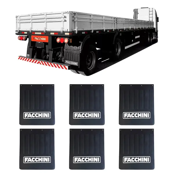 Aparabarro Original Carreta Facchini Truck 790X600MM 6PÇS