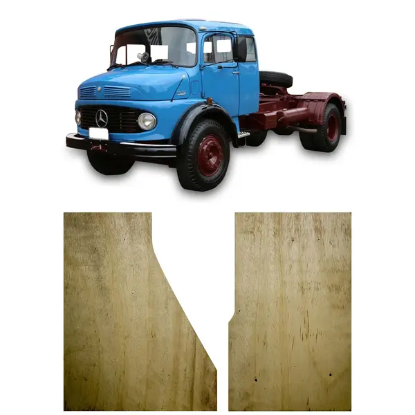 Assoalho Madeira Caminhão MB 1519 1525 1529 1932 1934