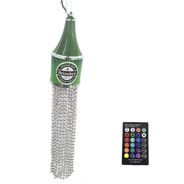 Balão Abajur Caminhão em LED com Controle - Heineken - 12V