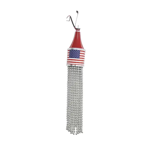 Balão Abajur Caminhão em LED Vermelho - Estados Unidos