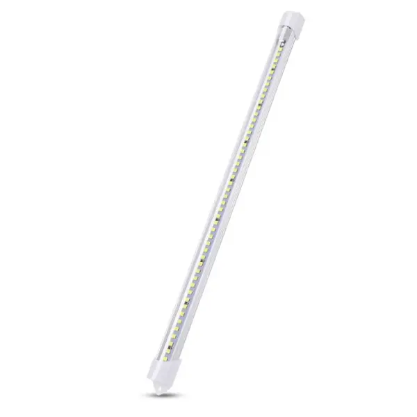 Barra de LED Fixa 50cm 36 LEDs Bivolt Branca para Caixa de Cozinha Caminhão