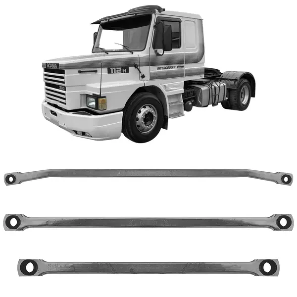 Barra Limpador Parabrisa Caminhão Sc 112 142 T/r 1981 a 1993 Jogo