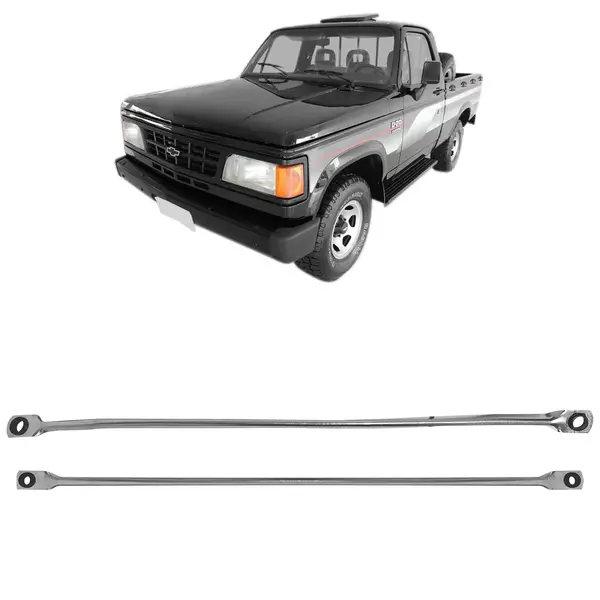 Barra Limpador Parabrisa Caminhonete Gm A20 C20 D20 Par