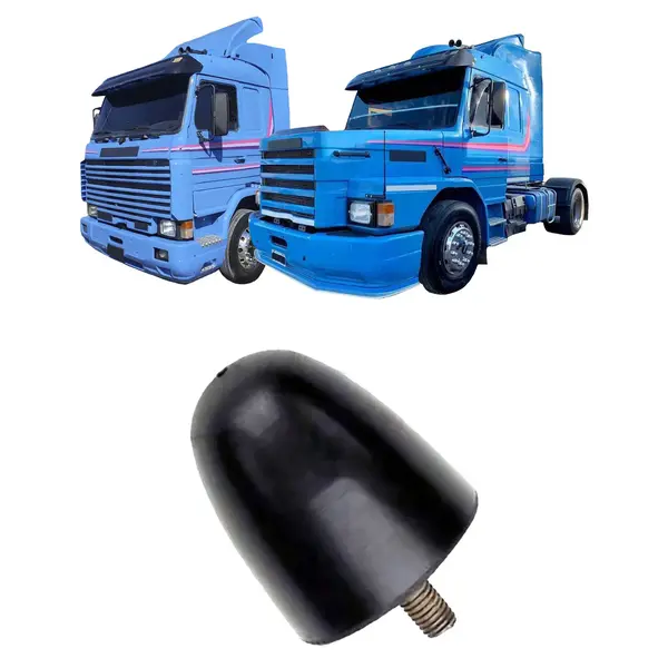 Batente do Capô Caminhão Volvo Todos Borracha Menor