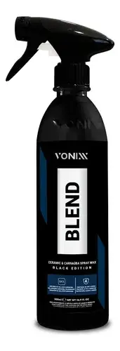 Blend Spray Black Edition Vonixx Cera Spray Carnaúba E Sílica 500ml