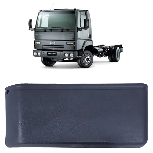 Bolsa Porta Caminhão Ford Cargo Todos Cinza Lado Esquerdo