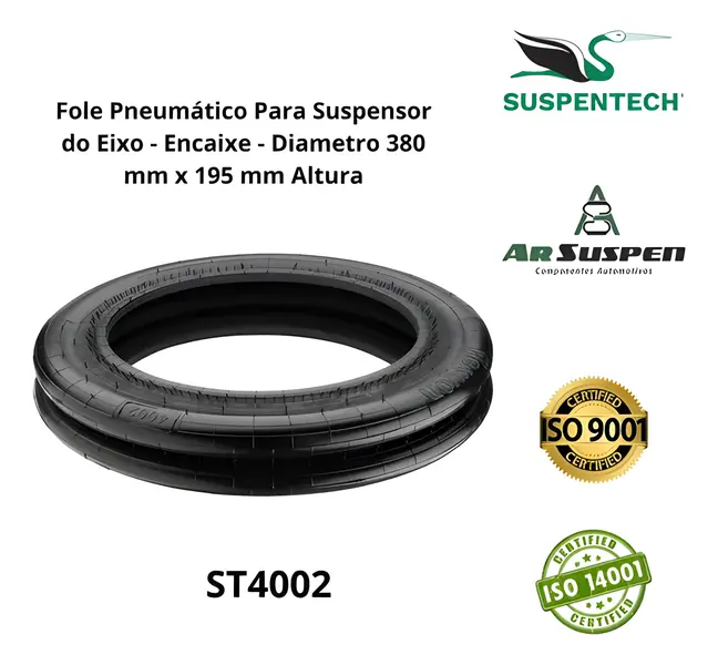 Bolsa Suspensao 3 Eixo Suspentech — ST4048