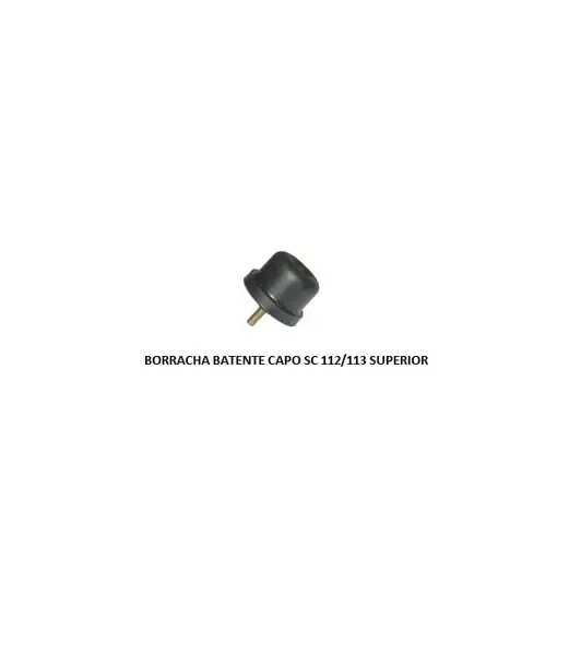 Borracha Batente Capo Sc 112/113 Superior