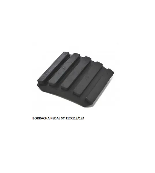 Borracha Pedal Sc 112/113/124
