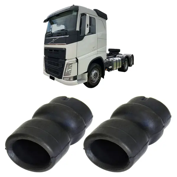 Borracha Tubo Paralama Cavalo Caminhão Volvo FH 2015... Par