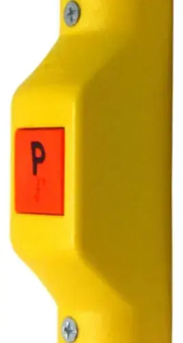 Botao Parada Solicitada Universal Vertical Amarelo — AB557R