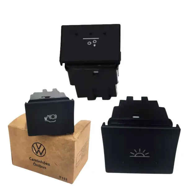 Botões freio motor + auxilio de levantamento + luz interna