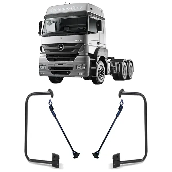 Braço Espelho Caminhão MB 1938S Atego Axor Par