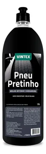 Brilha Pneus Pneu Pretinho Concentrado 1,5l Vonixx Cor Preto