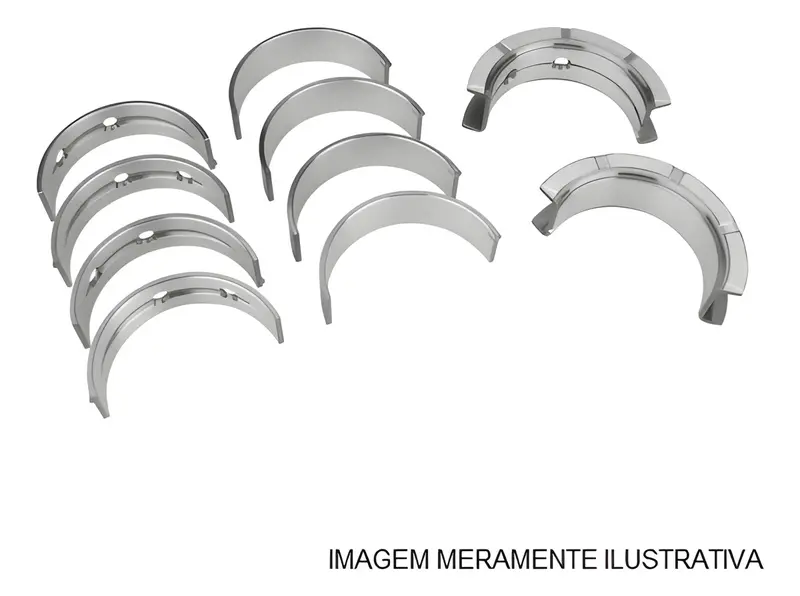 Bronzina Mancal para MB 712C 1215C 1318 STD — 9040301340