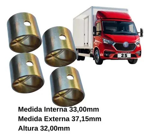 Bucha Bronze Eixo Sifco Diant 45,55X38MM — VW8645564