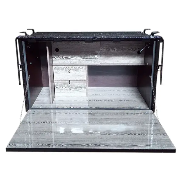 Caixa de Cozinha Para Caminhão Luxo 110 x 60 x 60 Tradicional
