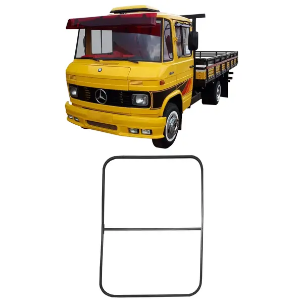 Cajado do Vidro Porta Caminhão MB 608D L/d L/e