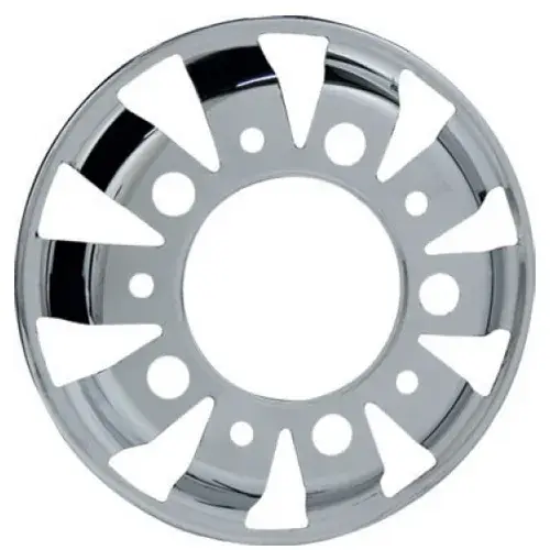Calota Aro 22,5 10F Inox Sport Caminhão MB VW Volvo Sc Ford