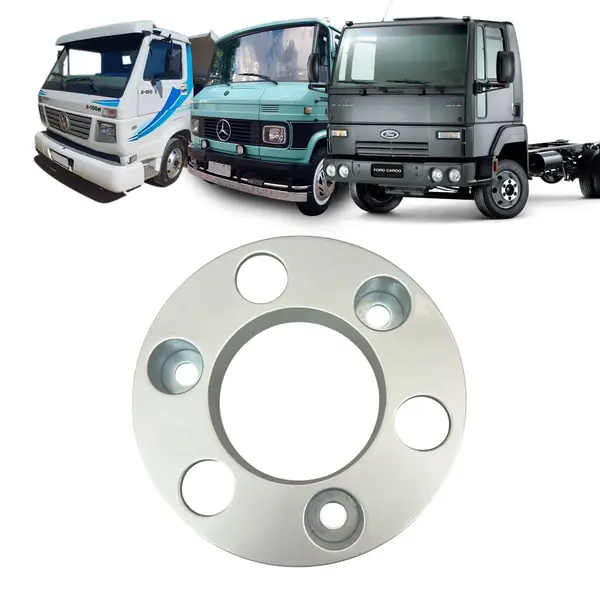 Calota Dianteiro 6 Furos Aro 16 MB 608D VW 7.90 Plást. Prata