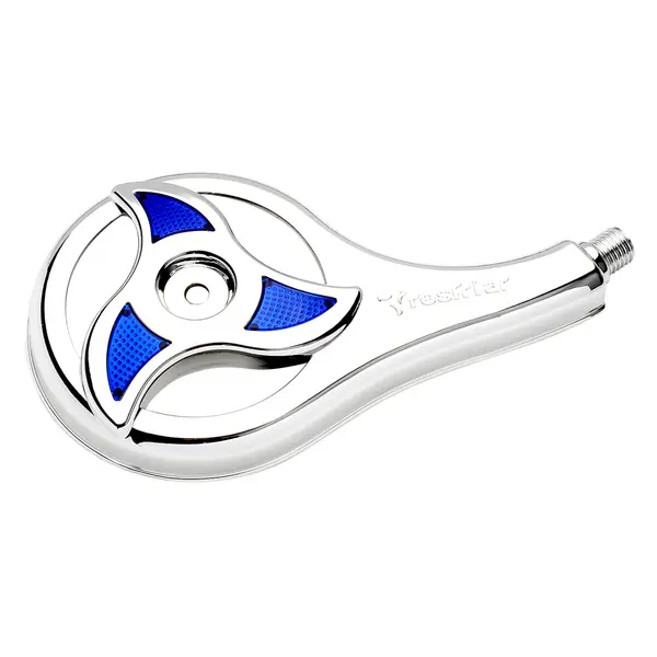 Calota Rodo-ar Caminhão Elipse Azul Resfriar Plástico L/d